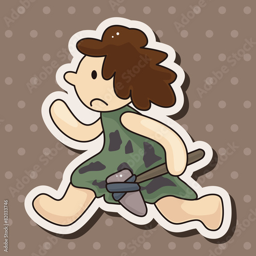 caveman theme elements
