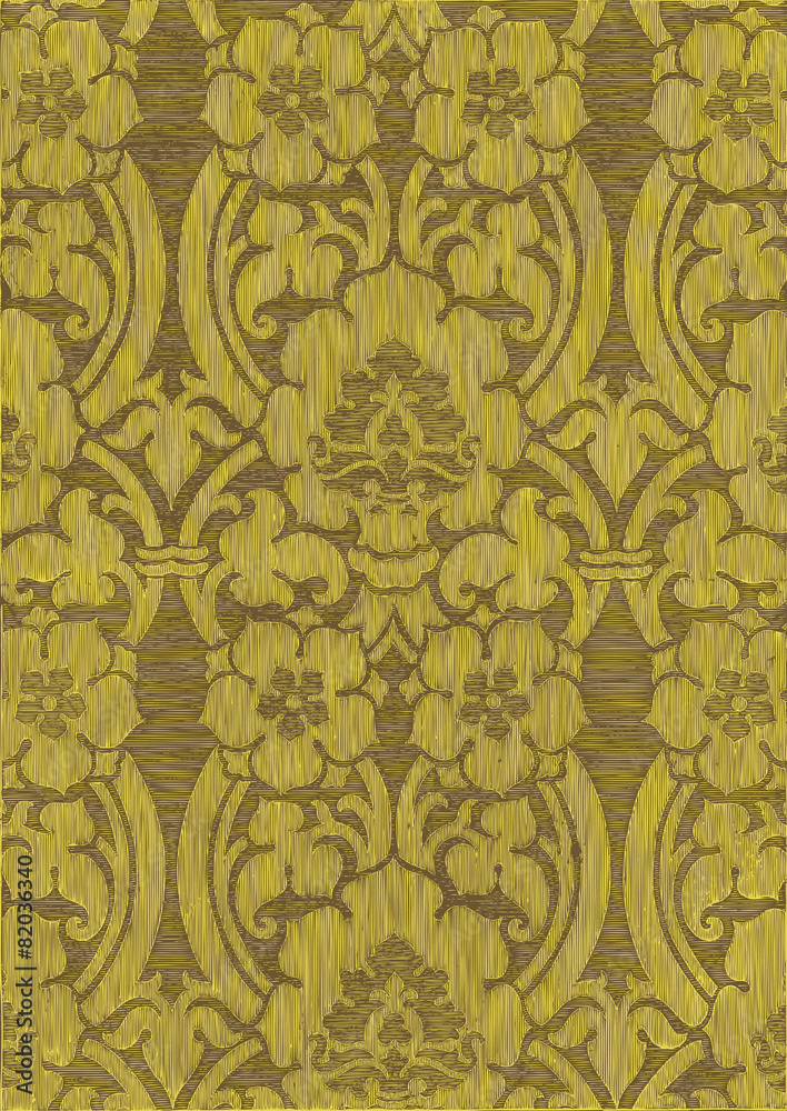 Abstract khaki lace pattern floral background