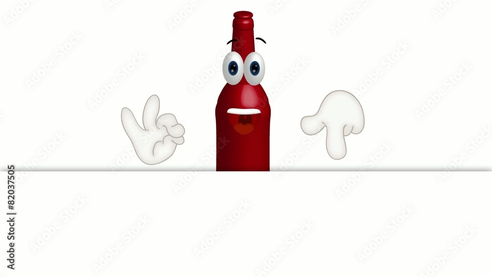 Funny Ketchup Bottle Cartoon Illustration Comic Funny Ketchup Bottle Cartoon Illustration Comic