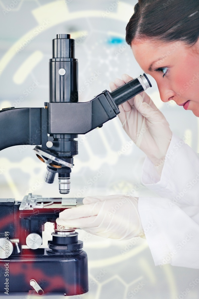 Composite image of science and medical graphic Composite image of science and medical graphic