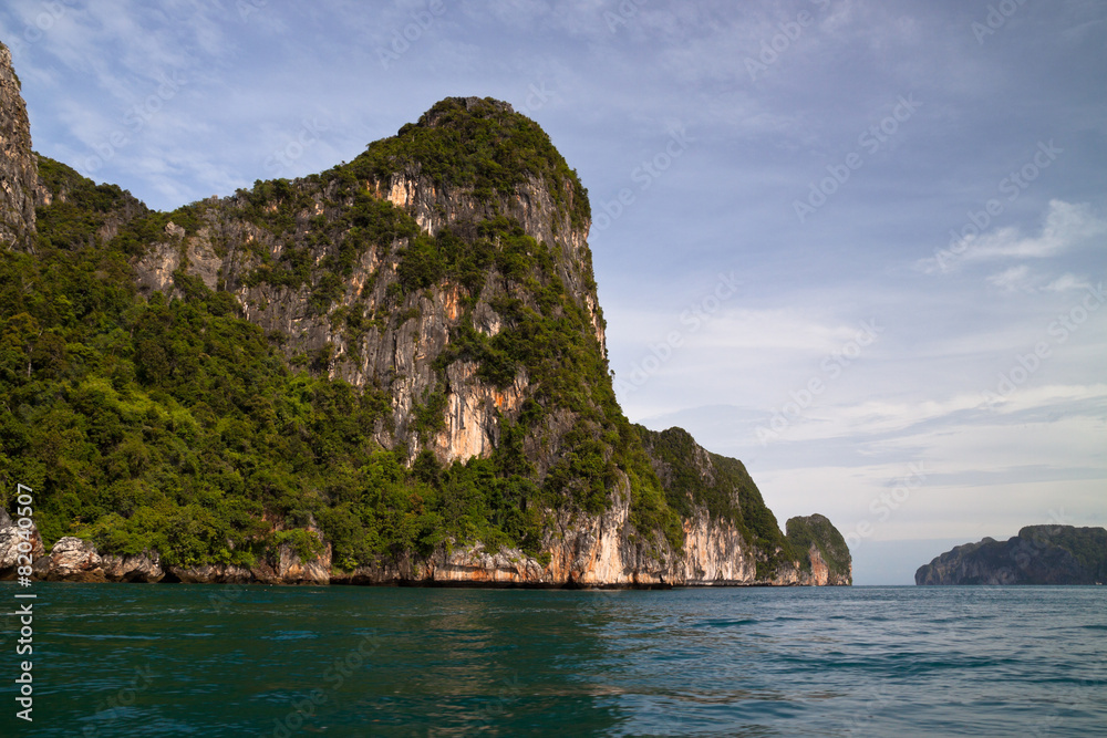 Phi Phi Islands in Thailand.