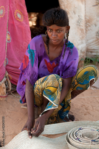 Wodaabe girl, Niger