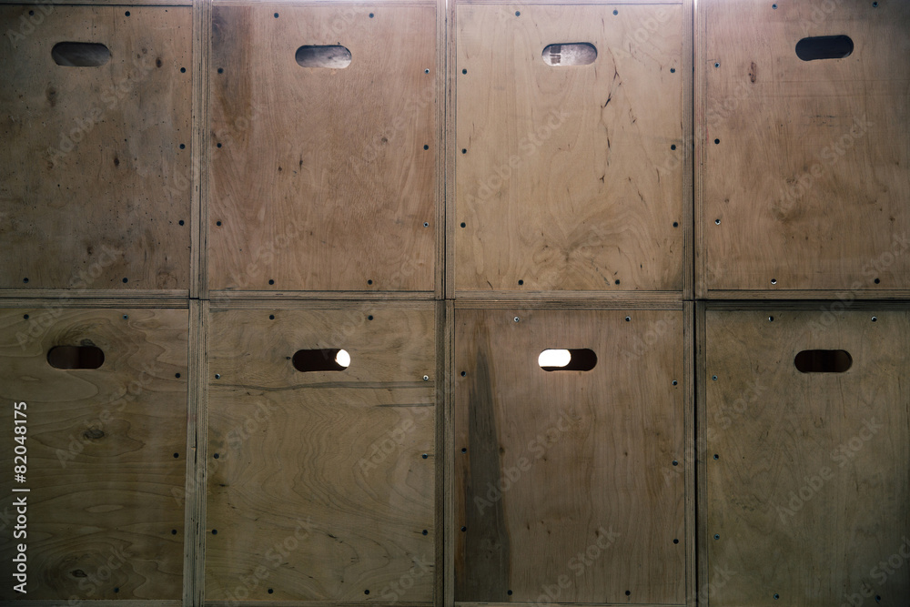 Fototapeta premium Fitness boxes
