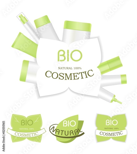 Green cosmetic lables