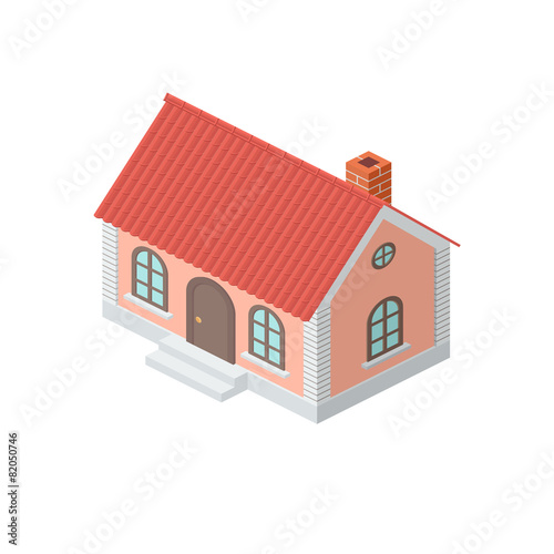 Cottage with a Tiled Roof