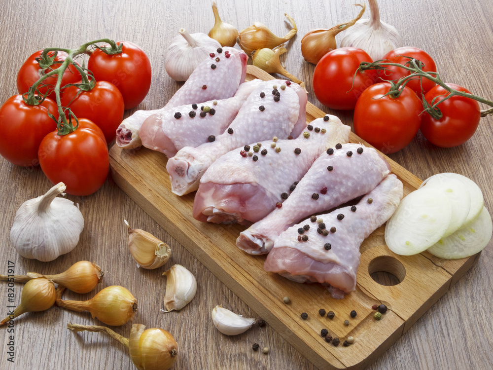 chicken drumstick with vegetables chicken drumstick with vegetables