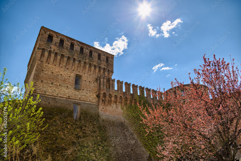 Fototapeta premium historic feeling comes out of this military fortification of 140
