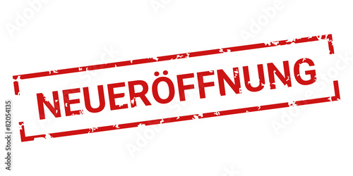 Stempel Neueröffnung