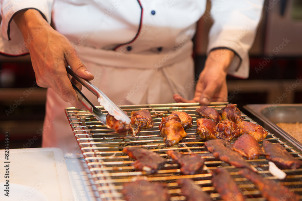 Fototapeta premium Skilled chef