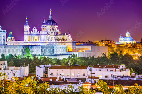 Almudena Cathedral in Madrid, Spain