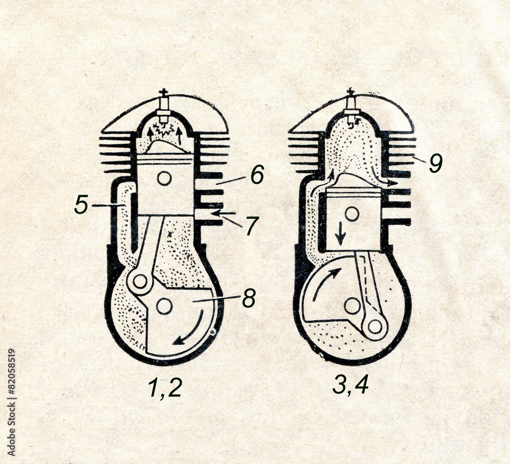 Two stroke engine
