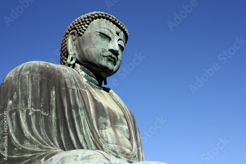 Great buddha in kamakura Japan photo