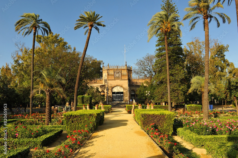 Pabellón Real, Parque Maria Luisa, Sevilla, España