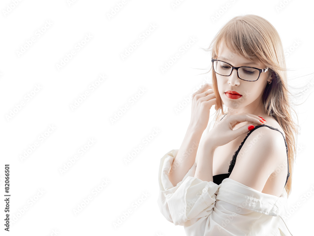 sensual blond woman sensual blond woman