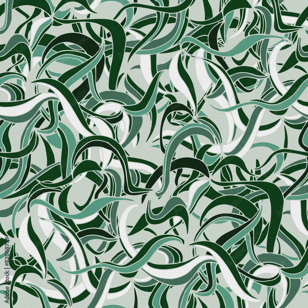 Fototapeta Seamless abstract grass pattern