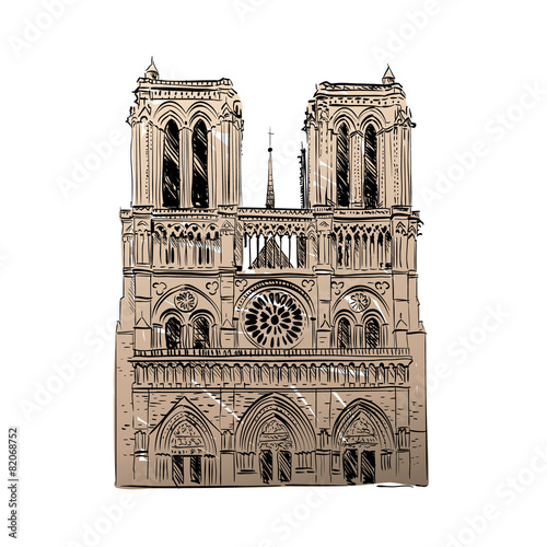The Cathedral of Notre Dame de Paris, France