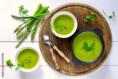 Asparagus soup
