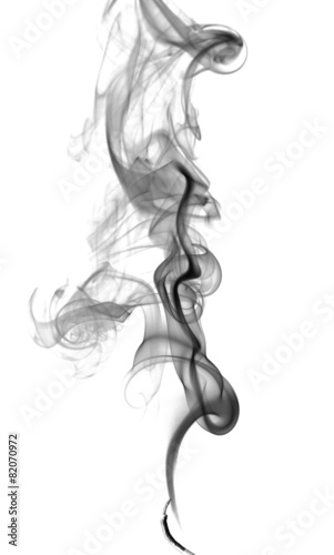 Abstract dark smoke