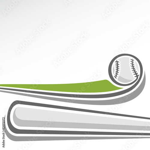 The background image on the theme of baseball
