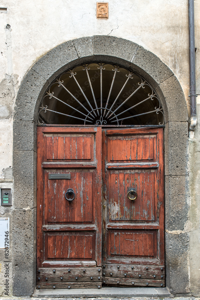 Entrance of a church