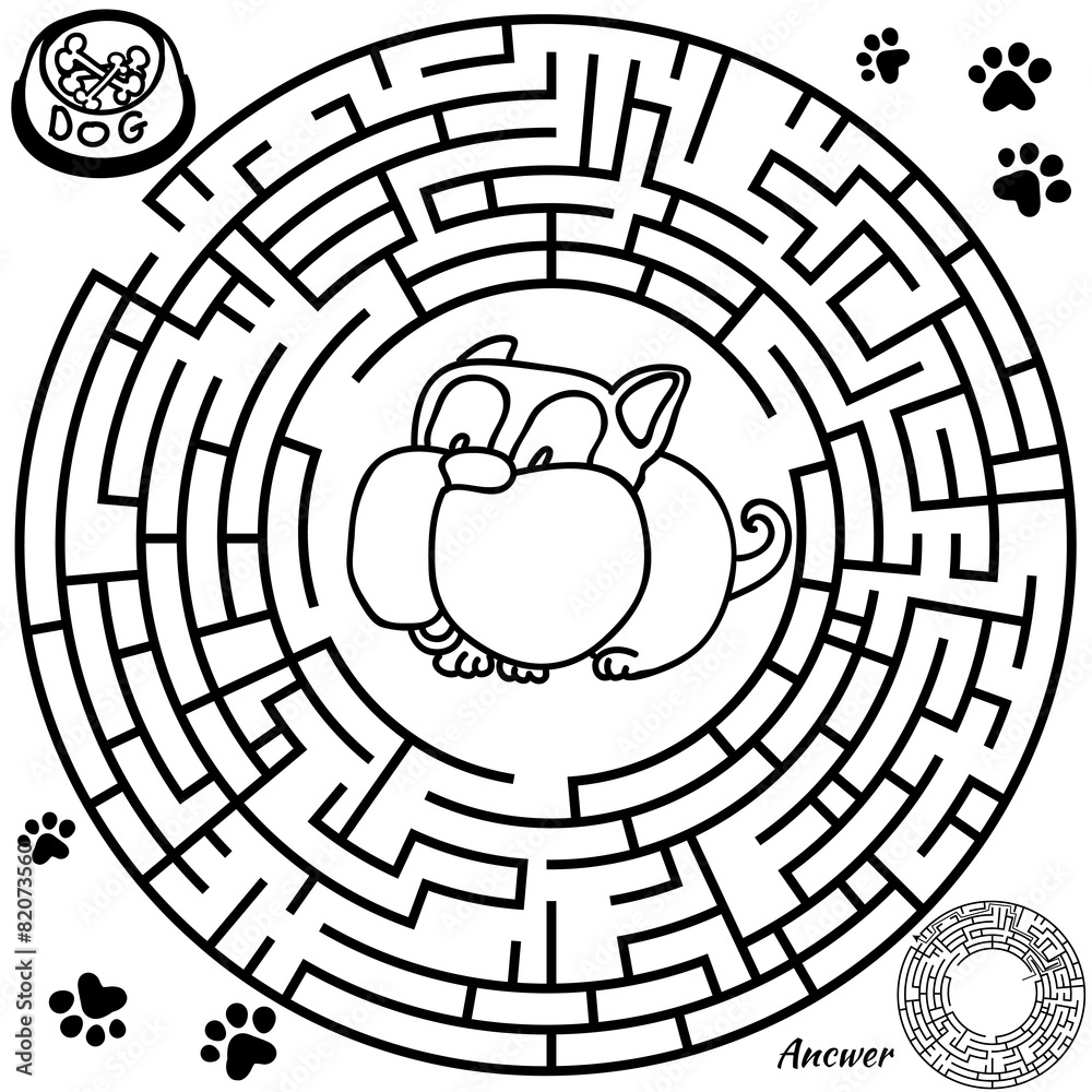 Funny labyrinth