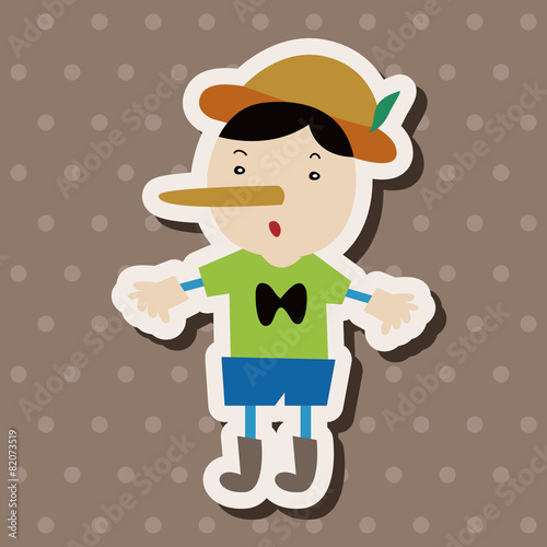 Pinocchio theme elements