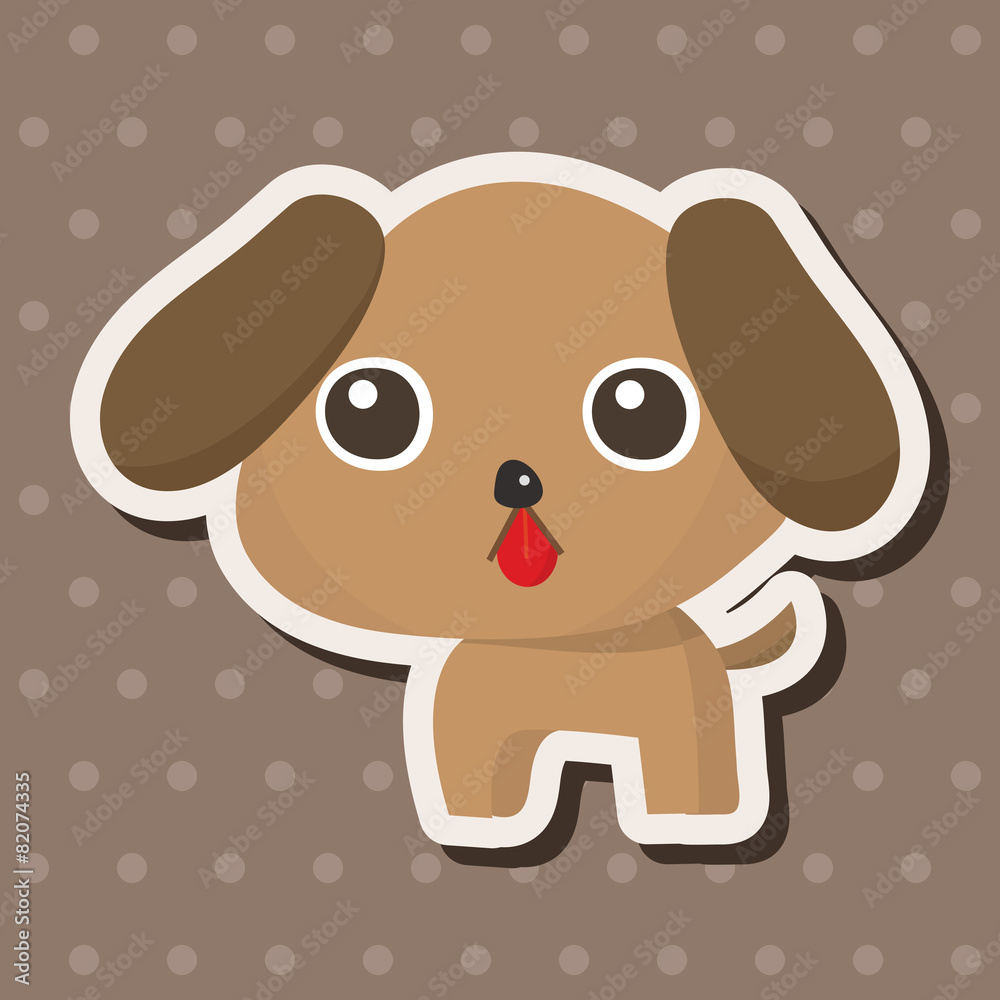 animal dog cartoon theme elements animal dog cartoon theme elements