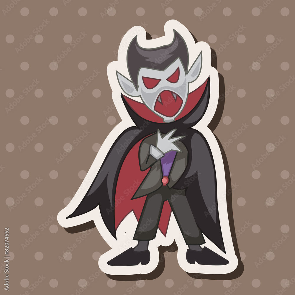 bizarre monster vampire theme elements bizarre monster vampire theme elements