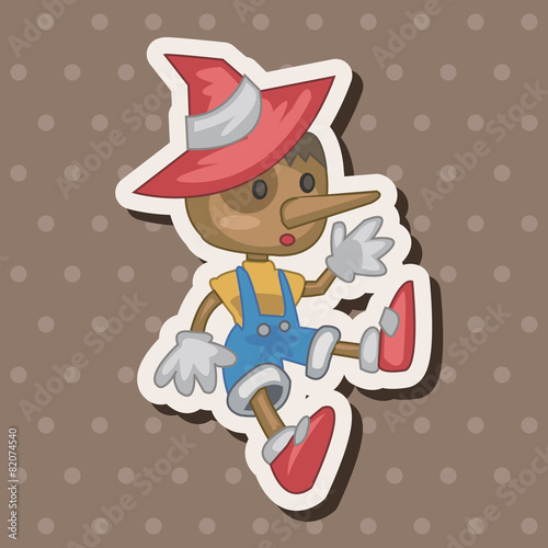 Pinocchio theme elements
