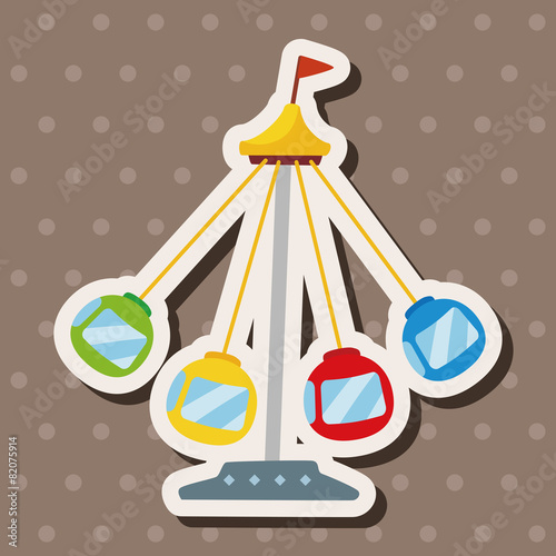 Amusement park facilities theme elements