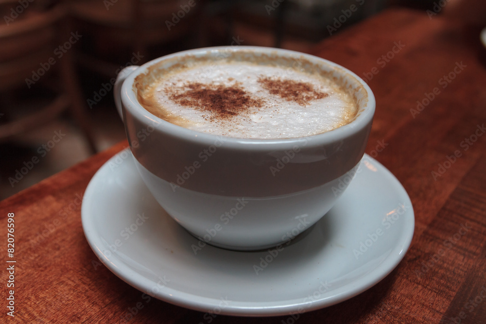 Obraz premium Cappuccino cup