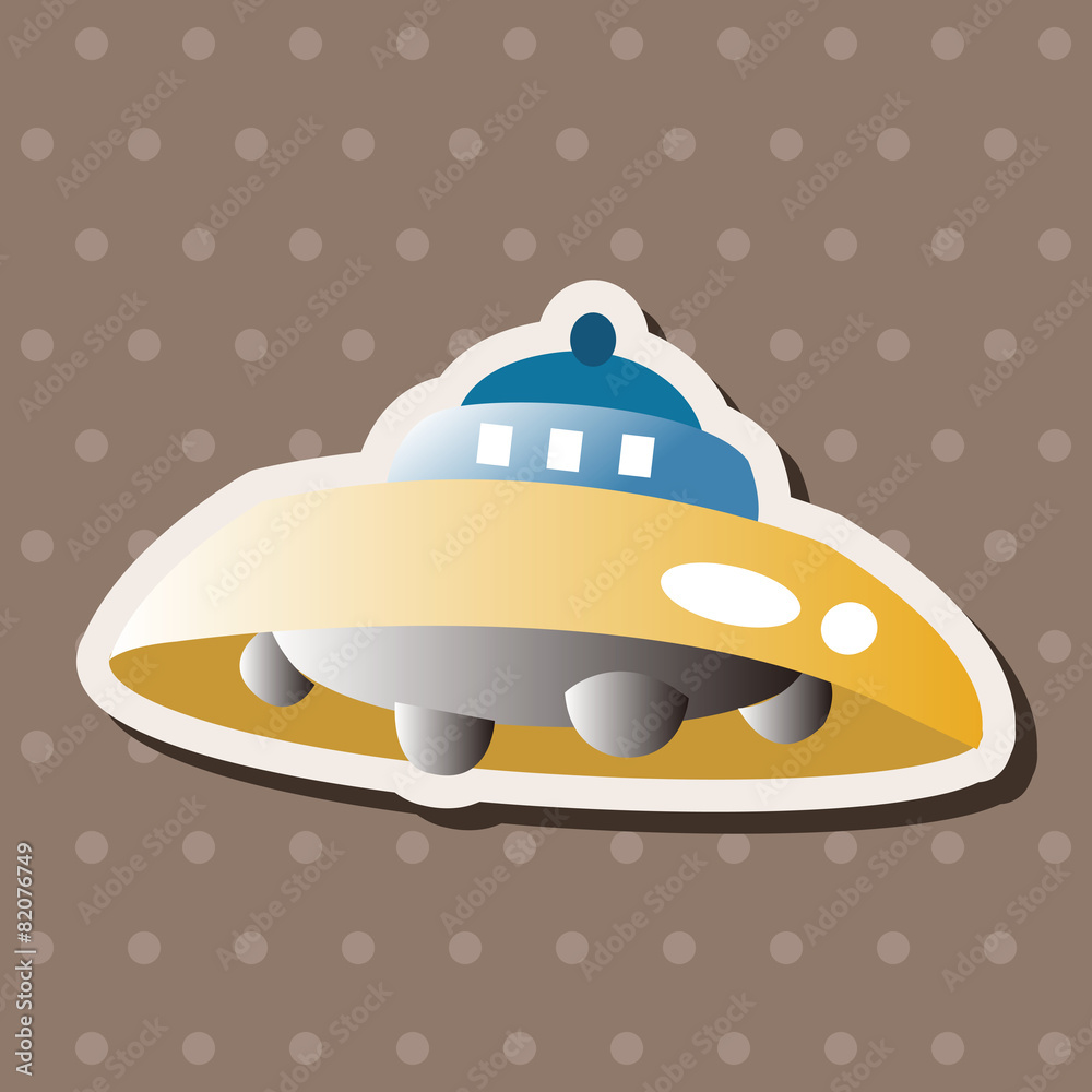 Space ufo theme elements Space ufo theme elements