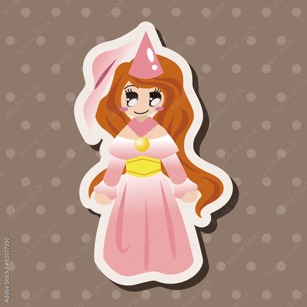 Medieval character cartoon theme elements Medieval character cartoon theme elements