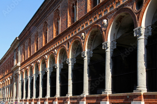 Milano; antico ospedale Ca' Granda, ora sede università photo