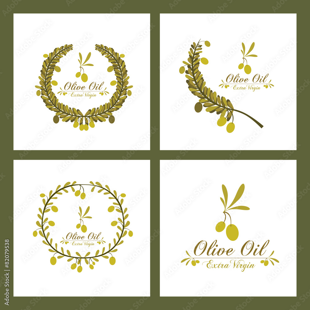 Olive oil design Olive oil design
