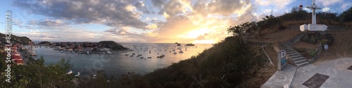 Saint-Barthélemy, St Barth, Gustavia, panoramica, caraibi porto photo