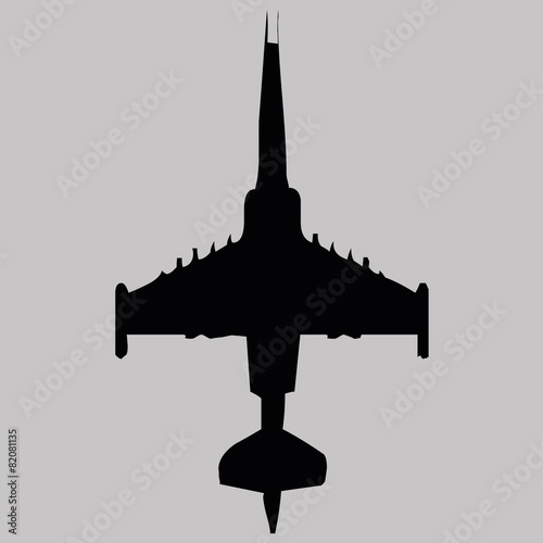 Airplanes top view