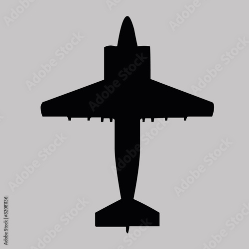 Airplanes top view
