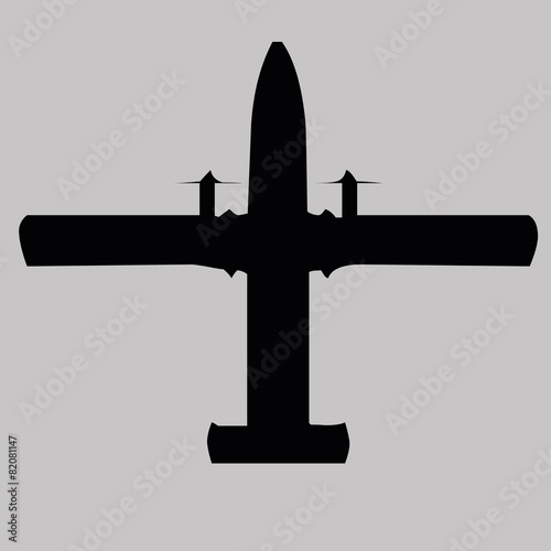 Airplanes top view