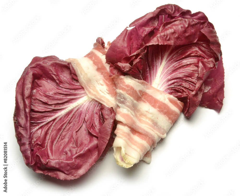 Radiccio rosso y Панчетта Radiccio rosso y Панчетта