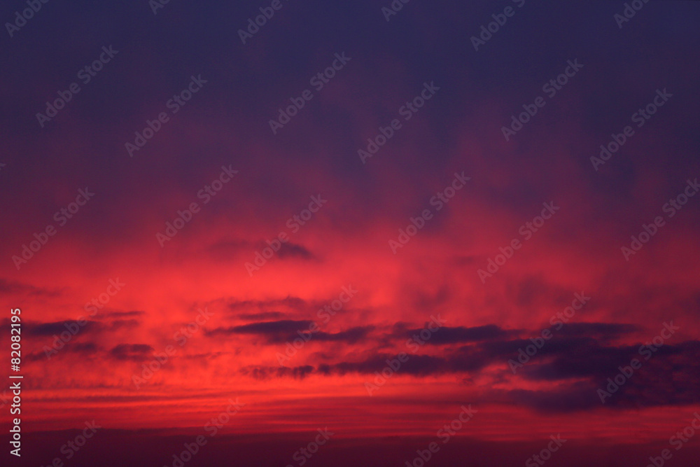 Beautiful dark dramatic view of sunset cloudy sky Beautiful dark dramatic view of sunset cloudy sky