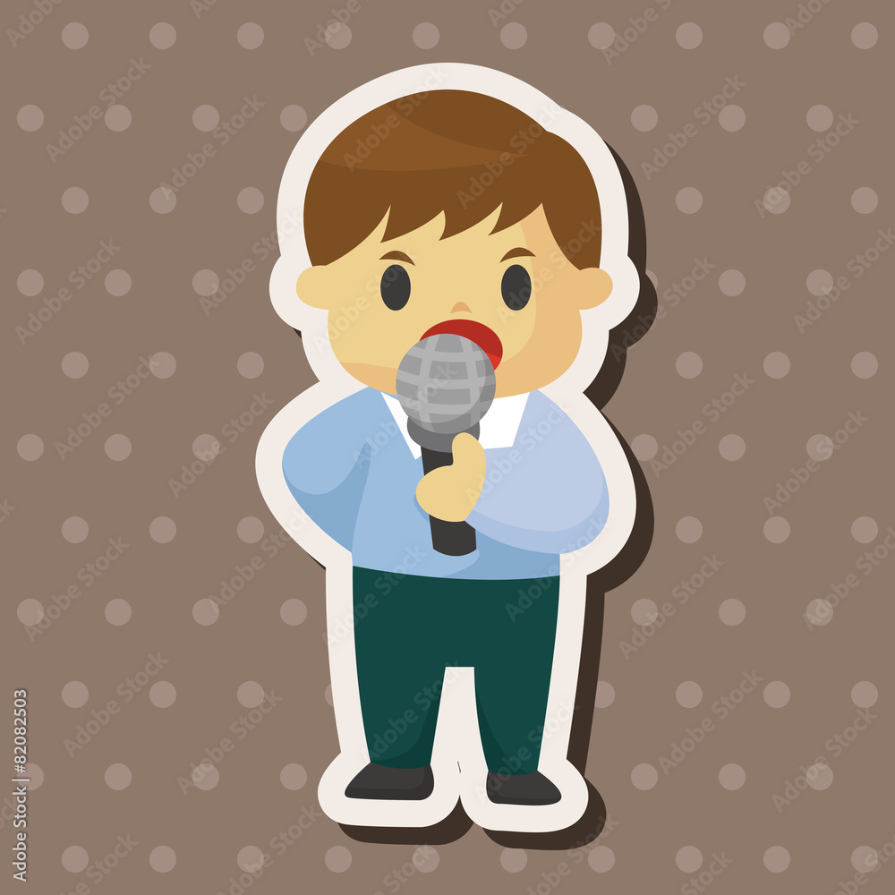 businessman deliver the speech theme elements businessman deliver the speech theme elements