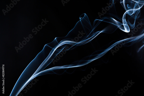 Mythical creature from smoke.