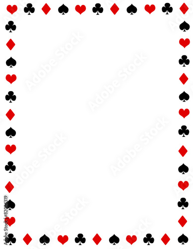Poker frame / border