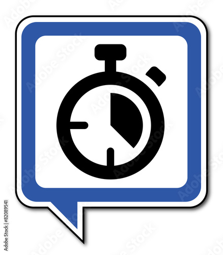 Logo chronomètre.