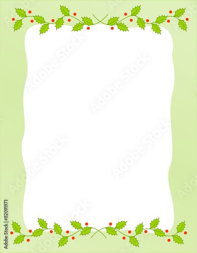 Christmas Border / Holly