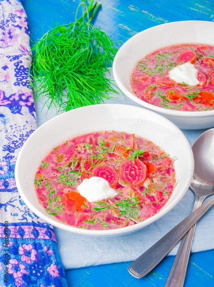 beet soup with fresh dill beet soup with fresh dill