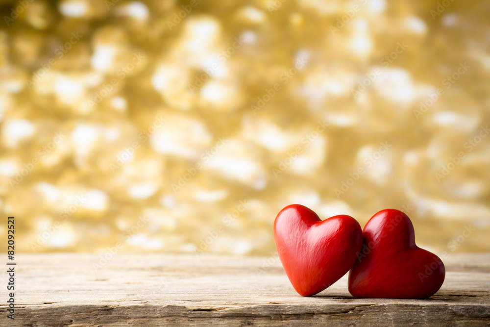 Fototapeta premium Heart. Greeting card.