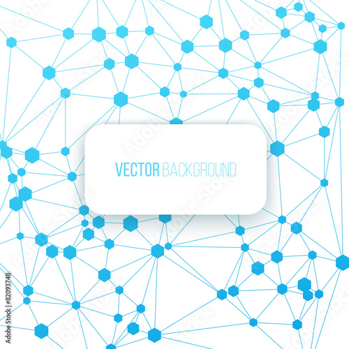 Digital connection background.