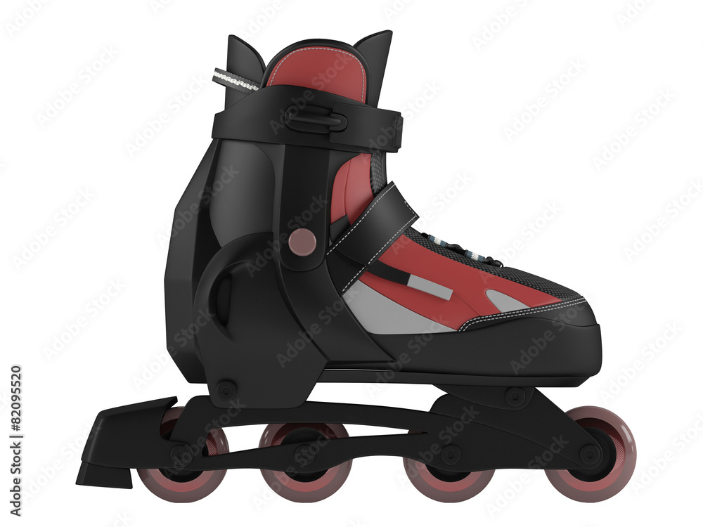 Roller skates isolated